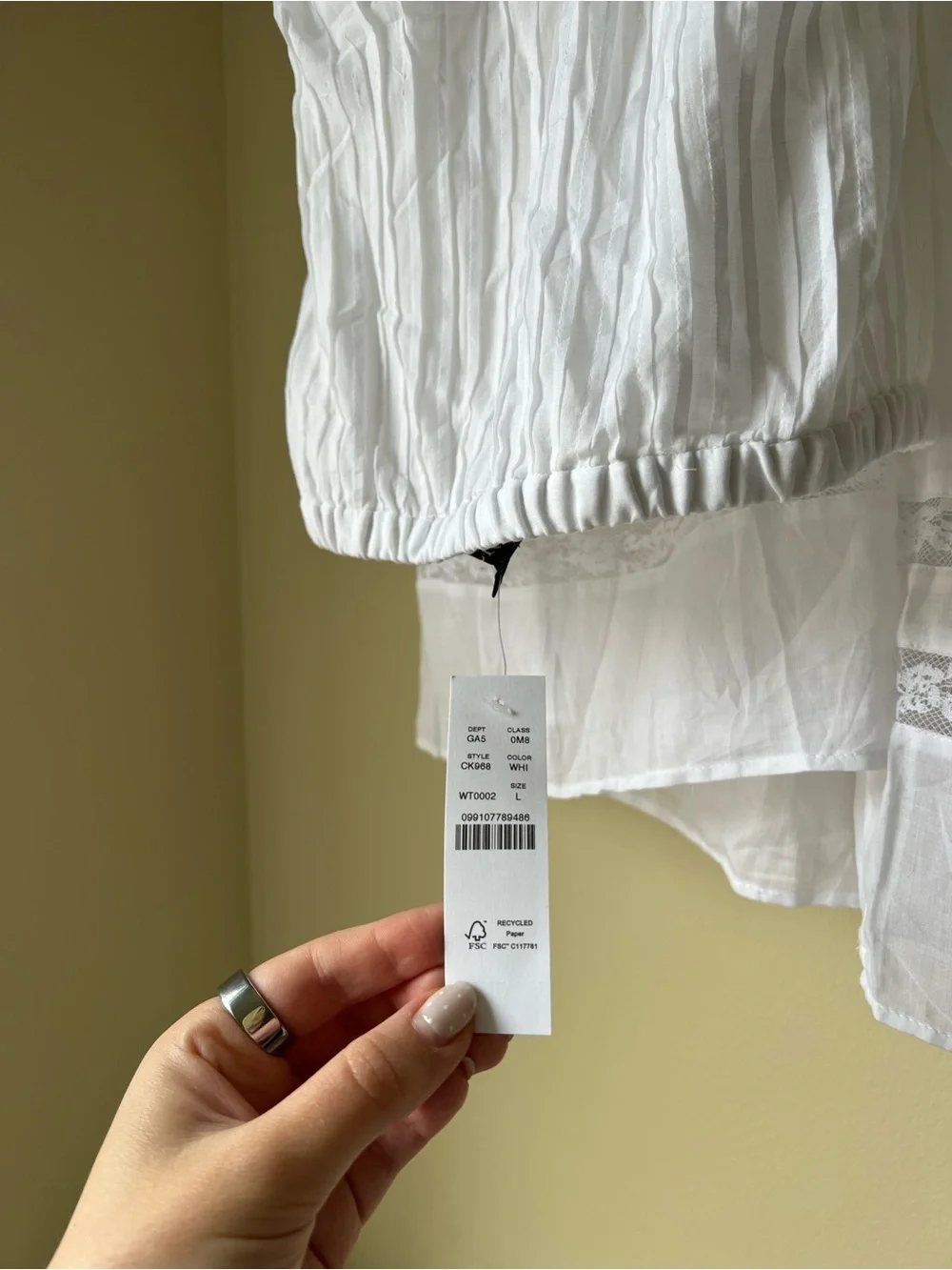 J. Crew Lace-trim pintuck Skirt - Picture 6 of 10